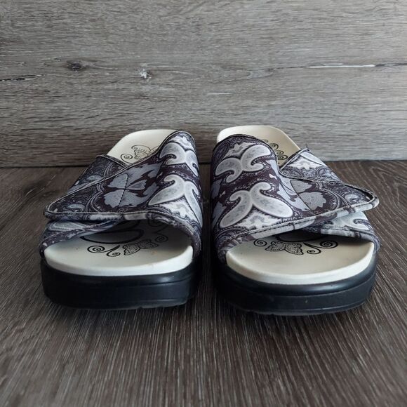 Alegria Airie Woodstock Black Platform Sandal 7-7.5 - Picture 2 of 11